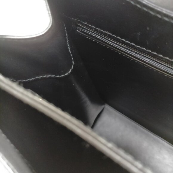 Cartier Hand Bag Black Leather 705-090325 - Picture 14 of 16